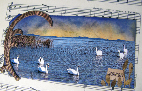 Seven Swans a Swimming