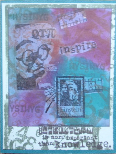 card using stamps from Artistic outpost<br />   couldn't get a very good pic of this one