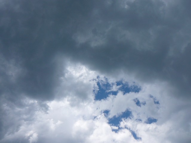 Rain Clouds overhead....