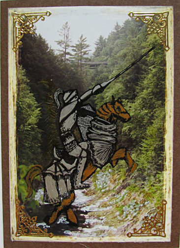 Knight in Quechee Gorge, VT